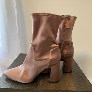 Aquatalia satin bootie